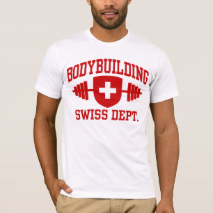 Zwitsers Bodybuilding T-shirt