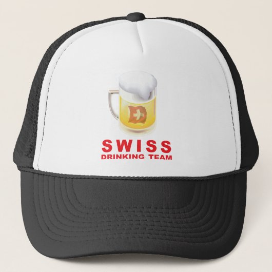 Zwitsers Drink team Trucker Pet (Voorkant)