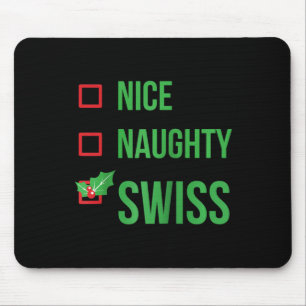 Zwitsers Grappig Zwitserland Pajama Kerstcadeau Ra Muismat