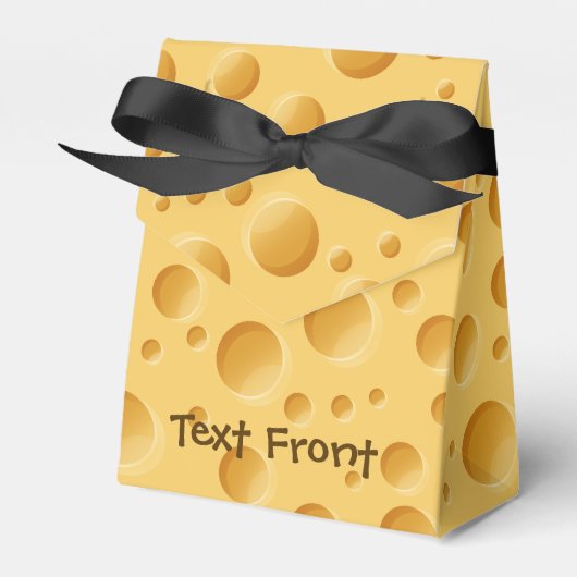 Zwitsers kaaspatroon bedankdoosjes (Voorkant Zijde)