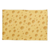 Zwitsers kaaspatroon kussensloop (Achterkant)