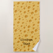 Zwitsers kaaspatroon strandlaken (Voorkant)