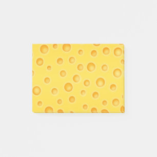 Zwitsers kaasschaafschildpadpatroon post-it® notes