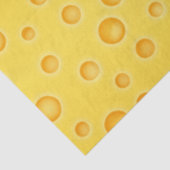 Zwitsers kaasschaafschildpadpatroon tissuepapier (Detail)