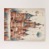 Zwitsers kasteel legpuzzel (Horizontaal)