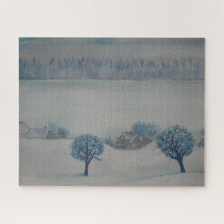 Zwitsers land Opus 2 Winter Legpuzzel