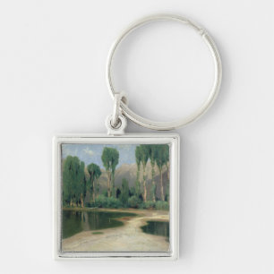 Zwitsers landschap sleutelhanger