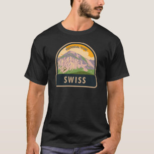Zwitsers nationaal park Zwitserland  T-shirt