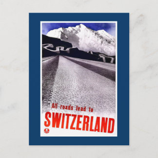 " Zwitsers reisbureau" Briefkaart
