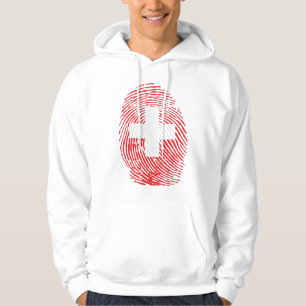 Zwitserse aanraking hoodie
