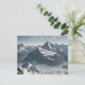 Zwitserse Alpen (4) Briefkaart (Staand voorkant)
