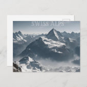 Zwitserse Alpen (4) Briefkaart (Voorkant / Achterkant)