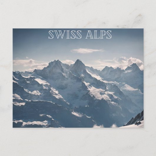 Zwitserse Alpen (7) Briefkaart (Voorkant)