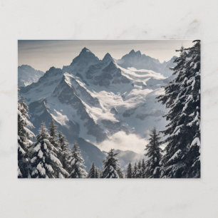 Zwitserse Alpen Briefkaart