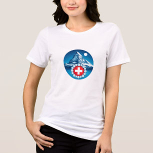 Zwitserse Alpen - Matterhorn Tri-Blend Shirt