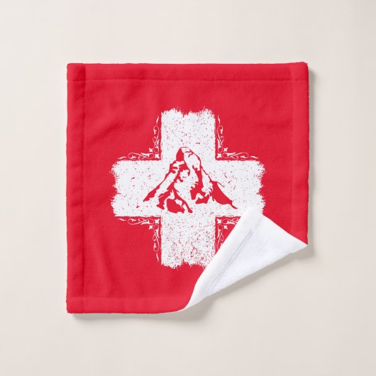 Zwitserse Alpen Matterhorn - Zwitserland Bad Handdoek (Wasdoekje)