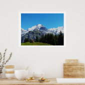 Zwitserse Alpen Poster (Keuken)
