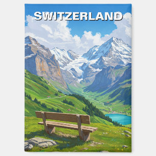 Zwitserse Alpen Zwitserland Reizen Magneet