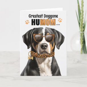 Zwitserse berghond beste HuMOM ooit Moederdag Feestdagen Kaart