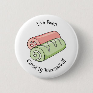 Zwitserse cartoon voor rolkoeken ronde button 5,7 cm