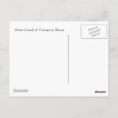 Zwitserse Garde Briefkaart (Achterkant)