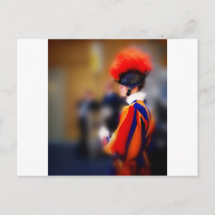 Zwitserse Garde Briefkaart