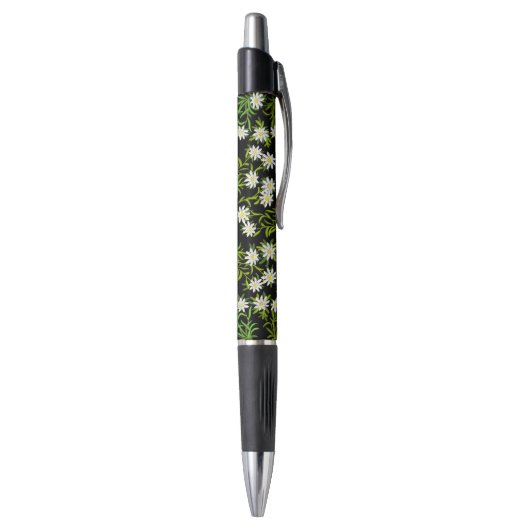 Zwitserse gebergte Edelweiss Flowers Pen (Achterkant (Verticaal))