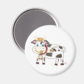 Zwitserse koe - magneet (Voorkant / Achterkant)