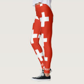 Zwitserse nationale vlag leggings (Links)