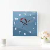 Zwitserse Paraglider Vierkante Klok (Huis)