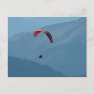 Zwitserse Paragliding Briefkaart