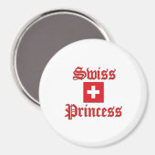 Zwitserse prinses magneet (Voorkant / Achterkant)