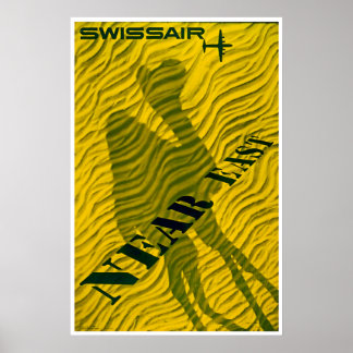 Zwitserse Reizen Poster Nabije Oosten Kameel Print