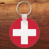 Zwitserse Sleutelhanger Roundel (Voorkant)