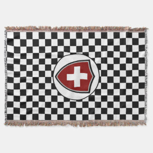 Zwitserse vlag deken