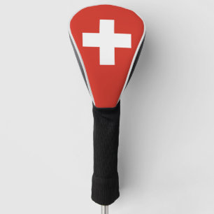 Zwitserse vlag golfheadcover