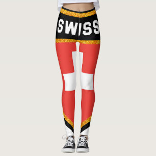 Zwitserse vlag leggings
