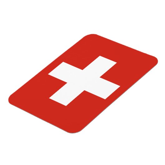 Zwitserse vlag magneet (Linkerzijde)