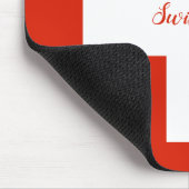 Zwitserse vlag muismat (Hoek)