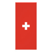 Zwitserse vlag reclamekaart (Achterkant)