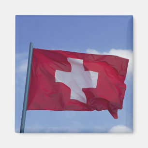 Zwitserse vlag RF) Magneet