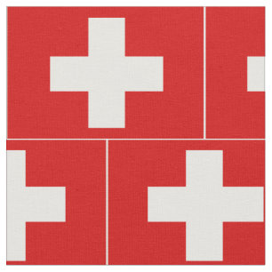 Zwitserse vlag stof