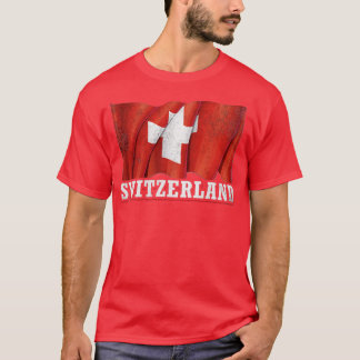 Zwitserse vlag t-shirt