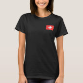 Zwitserse vlag t-shirt (Voorkant)