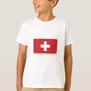 Zwitserse vlag t-shirt