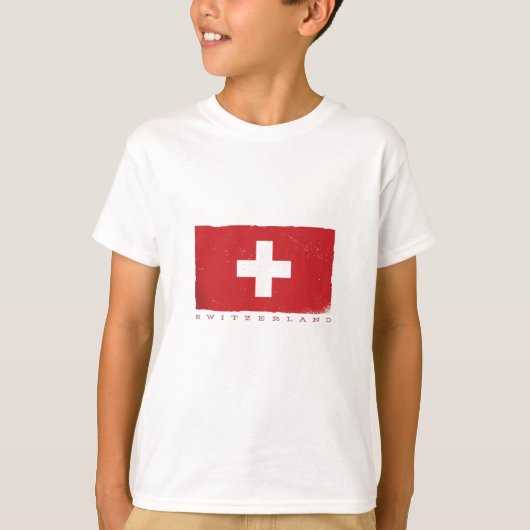 Zwitserse vlag t-shirt (Voorkant)