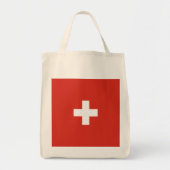 Zwitserse vlag tote bag (Voorkant)