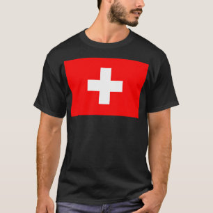 Zwitserse vlag van Zwitserland T-shirt