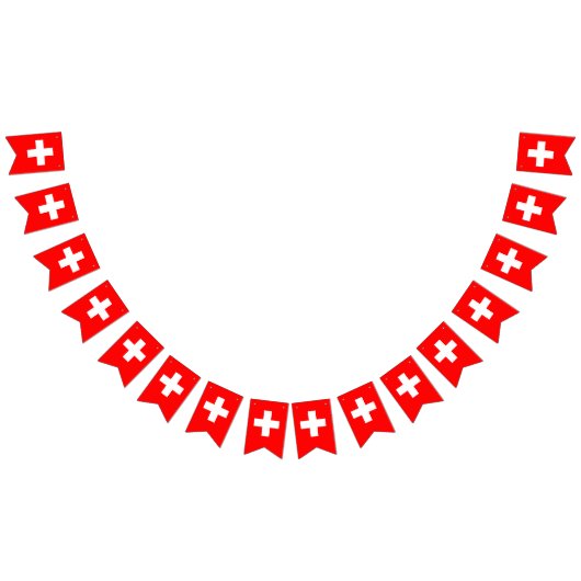 Zwitserse vlag vlaggetjes (Alle)