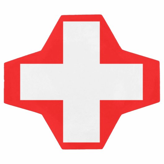 zwitserse vlag voetbal (Enkel)